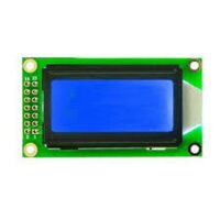 LCD 2*8 BLUE