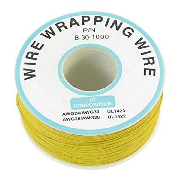wire wrap yellow wire wrap
