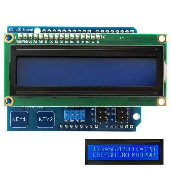 2*16 i2c ال سی دی 2*16 با رابط i2c