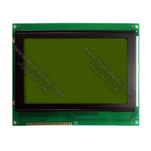 LCD 128*240 green  ال سی دی گرافیکی آبی