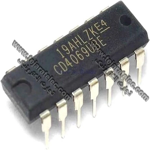 آی سیCD4069UBE اورجینال