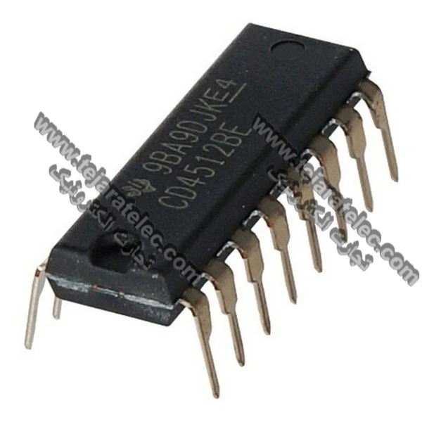 آی سیCD4512BE اورجینال