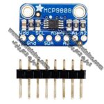 MCP9808 digital temperature sensor converts temperatures between -40°C and +125°C