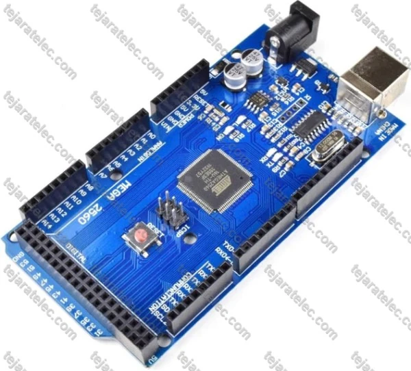برد آردوینو مگا با میکروکنترلر ATmega2560 CH340